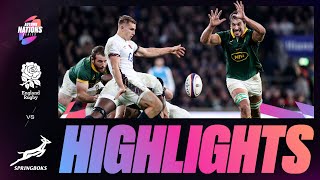 HIGHLIGHTS  ENGLAND V SOUTH AFRICA  AUTUMN NATIONS SERIES [upl. by Rambert241]