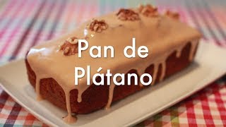 Pan de Plátano  Bizcocho de Plátano [upl. by Vyse290]