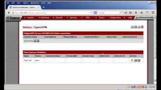 Connecting To pfSensebased OpenVPN Server From a Windows Client [upl. by Valeta]