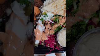 food mediterraneanfood hummus donerg rice rijanarcher viralvideo shorts viralshorts [upl. by Ramirol]