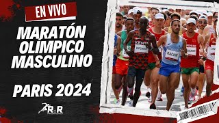 REACT MARATÓN OLÍMPICO MASCULINO  PARIS 2024  COMENTARIOS EN VIVO [upl. by Mcgrody933]