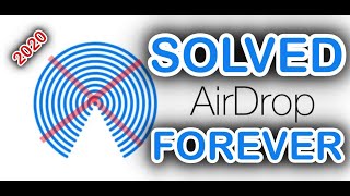 AIRDROP Problem SOLVED Forever 100  Easy Fix for Airdrop issues  Mac to iPhoneiPad  2020 [upl. by Bagger]