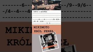 Hey  MIKIMOTO KRÓL PEREŁ gitara TAB riff [upl. by Cul999]