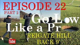 Go Low Like a Pro Episode 22 Part 2 Reigate Hill Back 9 [upl. by Eerol91]