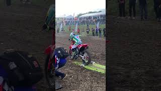 Jett Lawrence MXON Practice start fail motocross motox mxon [upl. by Annayt]