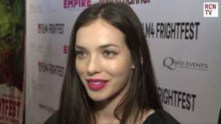 I Spit On Your Grave 2 Jemma Dallender Interview Frightfest 2013 [upl. by Fantasia]