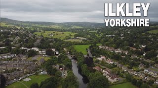 Ilkley Aerial Drone Video [upl. by Acemahs]