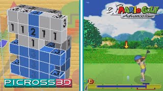 Picross 3D  Mario Golf Advance Tour [upl. by Sokim]