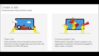 Getting Started with Communication Site in SharePoint [upl. by Airelav]