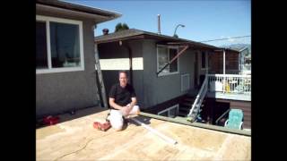 Vinyl Sundeck Covering How to install a Vinyl Sundeck Covering [upl. by Eicyac]