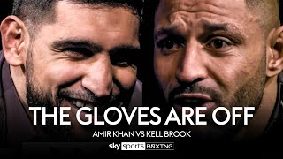 THE GLOVES ARE OFF  Amir Khan vs Kell Brook [upl. by Arikaahs878]