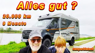 Das PERFEKTE WOHNMOBIL⁉️Unsere ERFAHRUNGEN nach 20000 km VOLLZEIT LEBEN im Hymer MLT Allrad Camper [upl. by Strohbehn38]