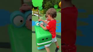 outdoor playground for kids and babies toddlers fun day summer holiday relaxing play day [upl. by Mccully]