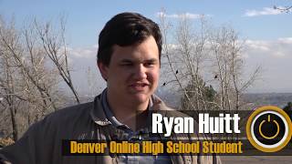 Denver Online High School Student Highlight Ryan Huitt [upl. by Rolfston]