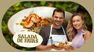 COMO FAZER UMA SALADA DE CAMARÃO DE CHEF • Soul Baker amp Felipe Silva [upl. by Kimura]