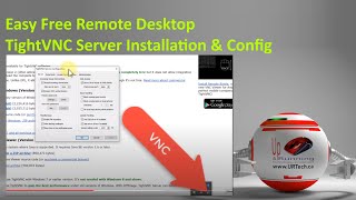 Easily Setup a Free VNC Server TightVNC For Remote Desktop [upl. by Etteniuqna]