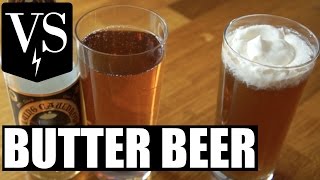 Butterscotch BEER vs DIY BUTTER BEER  VERSUS [upl. by Ulund]