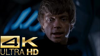 Darth Vader vs Luke Skywalker 22 4k UltraHD  Star Wars Return of The Jedi Fight Scene [upl. by Truk331]