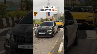 FIND THE IMPOSTER ❤️😂 urus bmw mumbai [upl. by Aicirtal567]