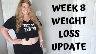 WEEK 8 │ DAY 56 WEIGH IN │ HOW I LOST 36 POUNDS FAST │ OMAD [upl. by Harima740]