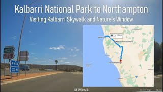 A drive into Kalbarri National Park and on to Northampton Western Australia [upl. by Needan202]