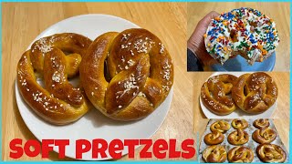 How to make a soft pretzels  Easy step by step tutorial on how to make soft pretzels [upl. by Enybor]