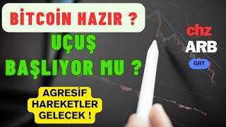 Bitcoin Analiz BOGA KOÅUSU l Chz  ARB  GRT coin analizleri  Son Durum [upl. by Cari710]