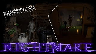 Phasmophobia  Ridgeview amp Grafton  Nightmare  Solo  No Commentary  Ep 34 [upl. by Mit949]