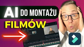 🎬 NAJLEPSZY DARMOWY Program AI Do Montażu Filmów 2024  FILMORA [upl. by Schwitzer]