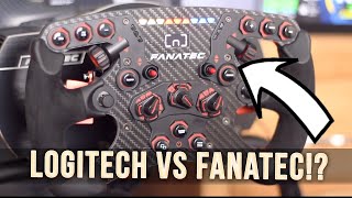 UPGRADING FROM A LOGITECH G29 TO FANATEC CLUBSPORT WORTH IT [upl. by Sucrad]