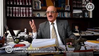 Solo los jueces nacionales serán evaluados remarca Vladimiro Álvarez [upl. by Ahsasal]