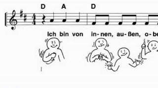 Ich bin von innen außen oben unten  Kinderlied  Songtext  Kostenlos  SermonOnline [upl. by Donielle895]