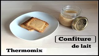 Confiture de lait Maison au thermomix [upl. by Inami354]