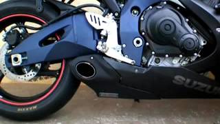 Suzuki GSXR600 750 200810 CS Racing Exhaust [upl. by Elinad]