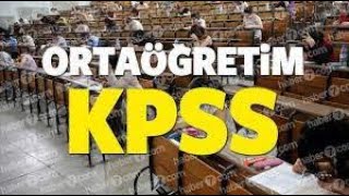 Ortaöğretim KPSS Atama Yapılan Meslekler Bekçi Zabıta Hemşire İnfaz Koruma Memurluğu Sağlık [upl. by Aharon348]