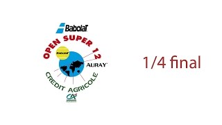 BAILLY vs PINNINGTON  Open Super 12 Auray Tennis [upl. by Einehpets]