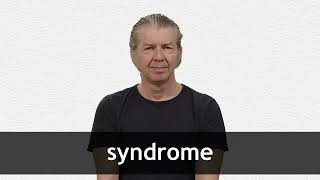 How to pronounce SYNDROME in American English [upl. by Mariquilla]