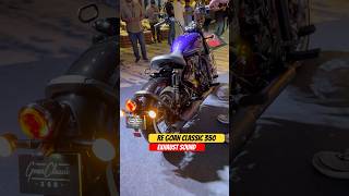 Royal Enfield Goan Classic 350 Exhaust Sound  BikeWale shorts [upl. by Dituri]