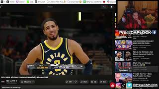 2024 NBA AllStar Captains amp Starters Reaction [upl. by Morten47]