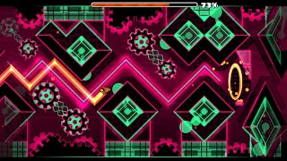 Geometry Dash Insane Demon Clover III by bookwormjoker Unbipentium amp Aimbotter2123 All coins [upl. by Noisla]