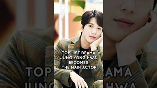 Top List Drama Jung Yong Hwa Becomes The Main Actor jungyonghwa kdrama ytshorts shortvideo [upl. by Hgielar]