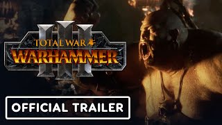 Total War Warhammer 3  Official Ogre Kingdoms Trailer [upl. by Rybma]