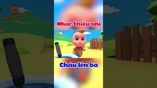 Nhạc Thiếu Nhi Remix Cháu Lên Ba  Phim Hoạt Hình Vui Nhộn Về Màu Sắc Cho Bé Yêu [upl. by Adlai]