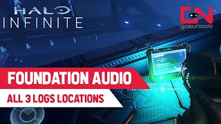 Foundation AUDIO LOGS Locations Halo Infinite [upl. by Eletnahs]