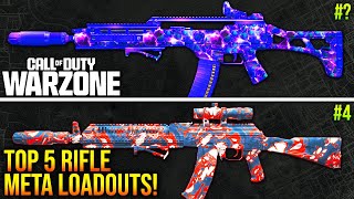 WARZONE New TOP 5 BEST ASSAULT RIFLE META LOADOUTS After Update WARZONE Best Setups [upl. by Hilliard834]