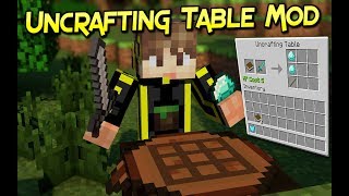 Uncrafting Table Mod  Recuperar Tus Recursos Facilmente  Minecraft 1122–1710  Review Español [upl. by Reis]