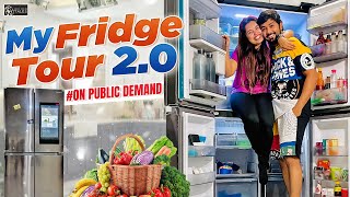 MY NEW FRIDGE TOUR✌️ON PUBLIC DEMAND  Priyanka Jain amp Shivakumar Marihal  Never Ending Tales [upl. by Aanas]