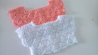 Canesu tejido a crochet  paso a paso  cualquier talla [upl. by Esmaria261]