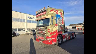 2016 Scania R580 6x4 Euro 6 Nylig EUgodkjent [upl. by Enileve572]