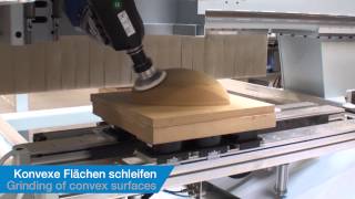 WOOD  BENZ Exzenterschleifaggregat  Orbital Sanding Unit SIMOLO [upl. by Heinrik]